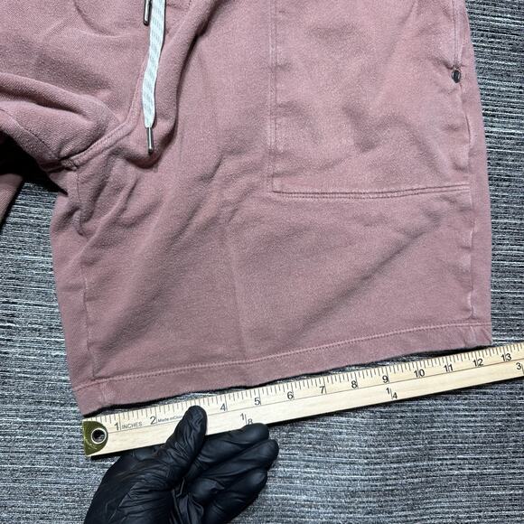 Vuori Shorts Men's Size 34 Red Brown Vital V378 - Picture 7 of 15